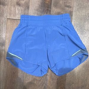 Blue lulu shorts size 4, 4 inch